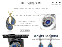 Tablet Screenshot of oritschatzmanstore.com